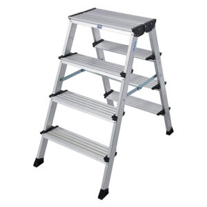 KRAUSE Monto obostrane merdevine Treppo 2×4 gazišta